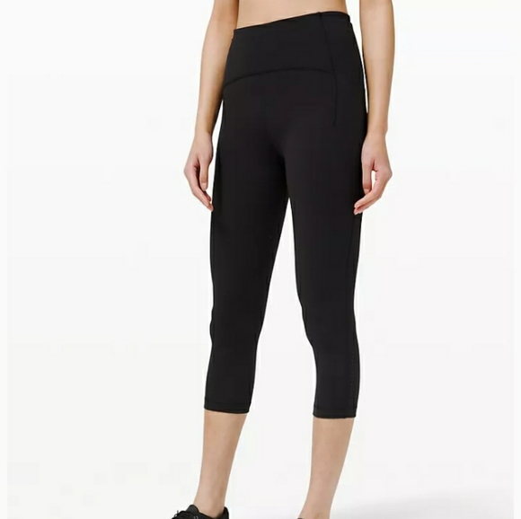 lululemon athletica Pants - Nwt Lululemon Swift Speed HR Crop 21 *Luxtreme